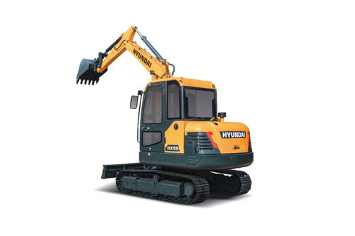 現(xiàn)代重工hx55挖掘機(jī)