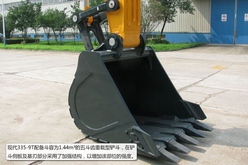 土石方全能選手 現(xiàn)代r335lc 9t挖掘機圖賞
