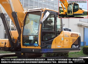 9v系列動作更快 現(xiàn)代275lc 9v挖掘機圖賞